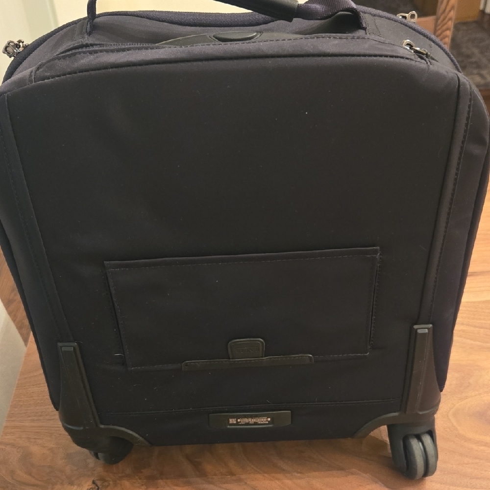 Navy Rolling Travel Bag - Picture 2 of 7